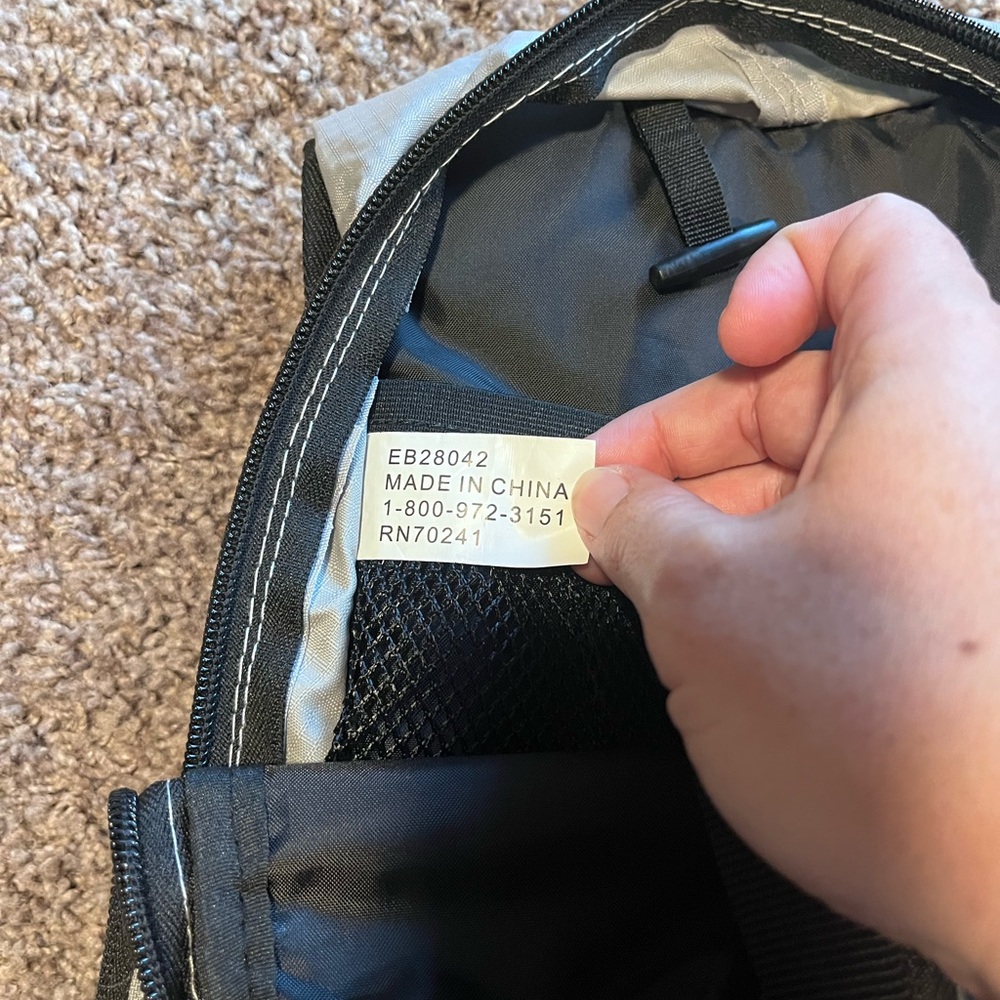 Eddie Bauer Backpack Small New Blue - Picture 6 of 10